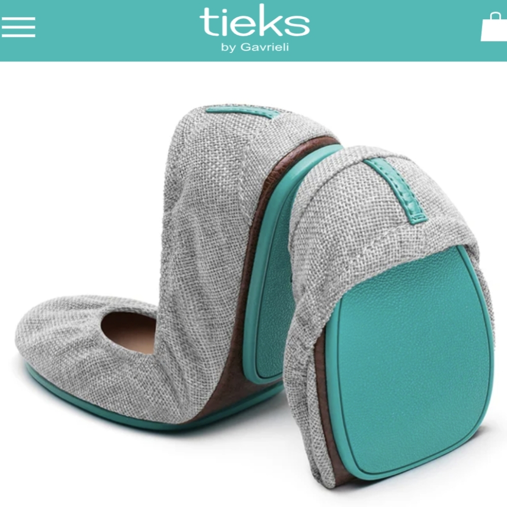 Vegan Silver Lake Tieks Size 7